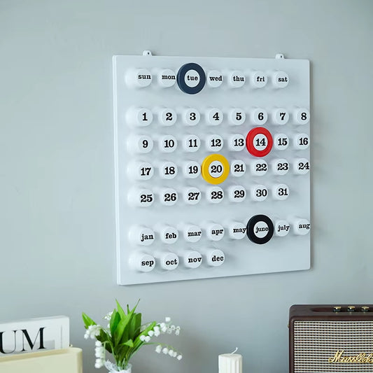 Kreativer Kalender, mittelalter Wanddekoration, Kalenderring, Adate-Design, Replik, ewiger Kalender, Ornamente