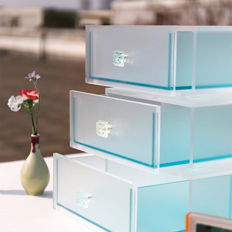 Acrylic Art Ornament Creative Blind Box Cabinet Figure Cabinet Desktop Storage Cabinet Shelf Jewelry