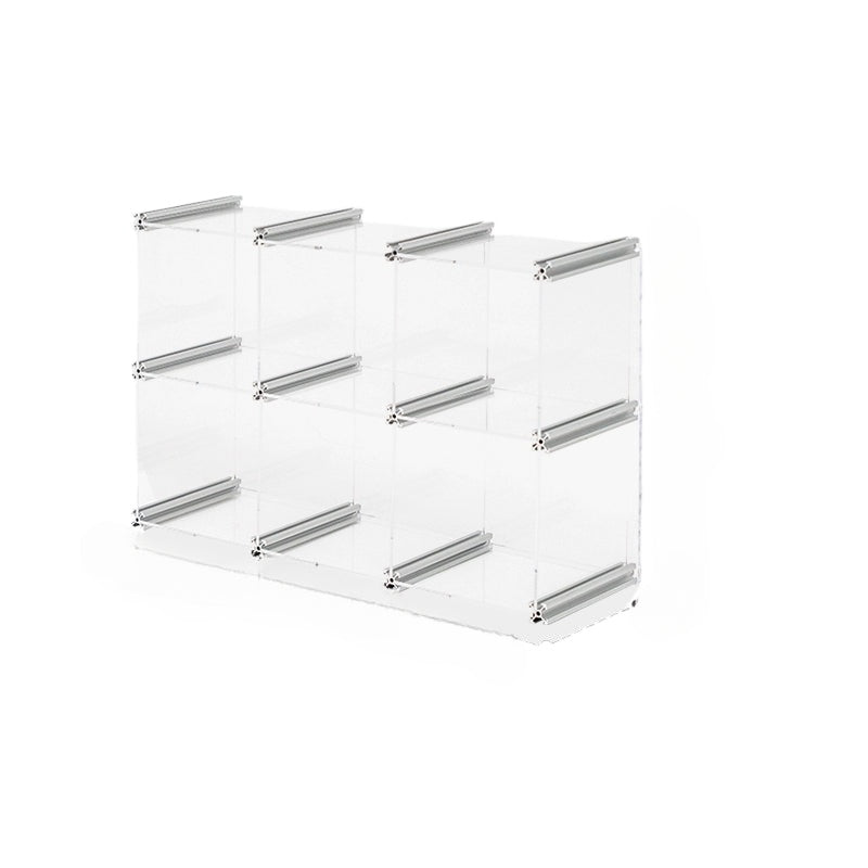 Acrylic Cup Holder Figure Display Rack, Cosmetics Desktop Storage Rack, Designer Model.