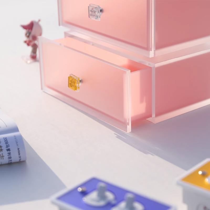 Acrylic Art Ornament Creative Blind Box Cabinet Figure Cabinet Desktop Storage Cabinet Shelf Jewelry
