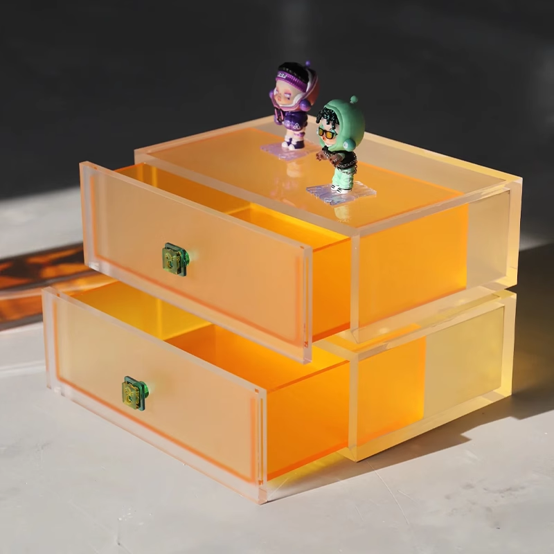 Acrylic Art Ornament Creative Blind Box Cabinet Figure Cabinet Desktop Storage Cabinet Shelf Jewelry