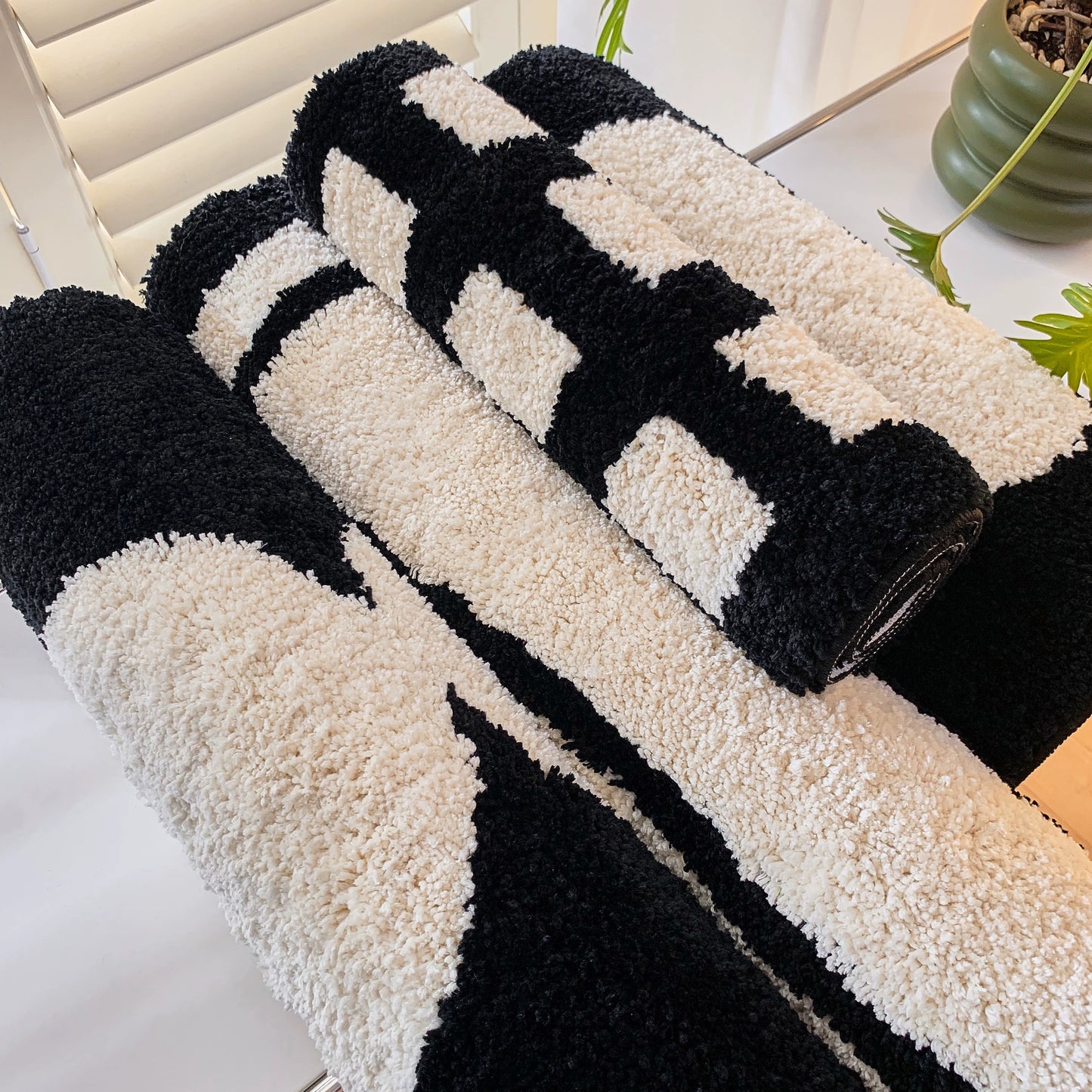 Tufted Carpet Bedroom Bedside Plush Floor Mat Into The Living Room Coffee Table Mat Thickened Nordic Ins Style