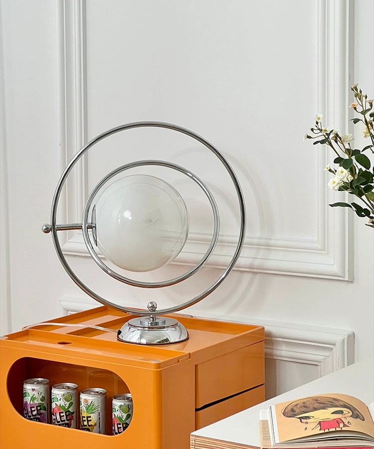 Einfache Planeten Schreibtischlampe Bauhaus Mondlampe Wohnzimmer Schlafsaal Schlafzimmer Umgebungslampe Dekorative Nachttischlampe