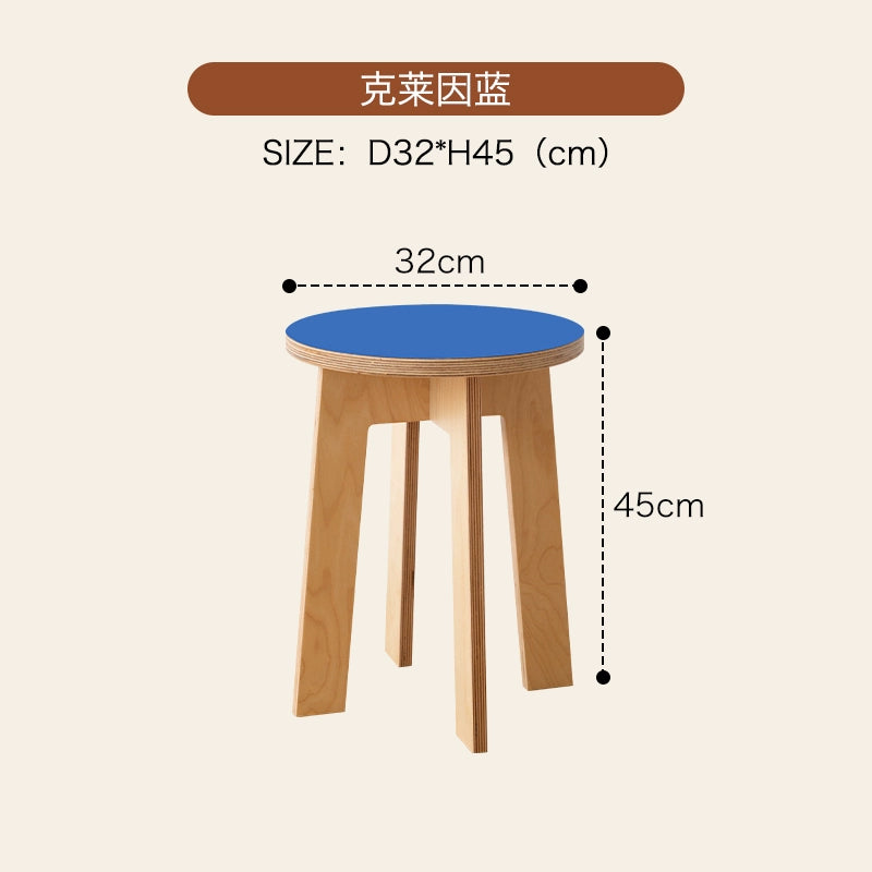 Ozean bank Ins Popularins minimalistischen massivholz niedrigen hocker dopamin designer schuh hocker hause