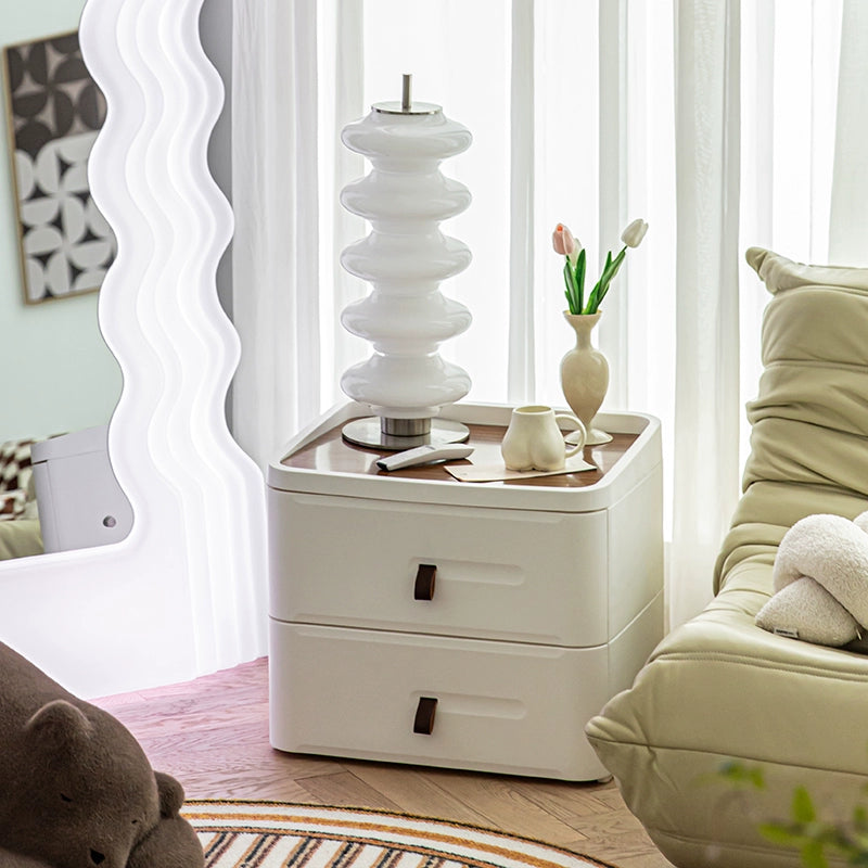 Bedside Table Small Bedroom Drawer Storage Cabinet Simple Modern Nordic Plastic Side Cabinet Shelf