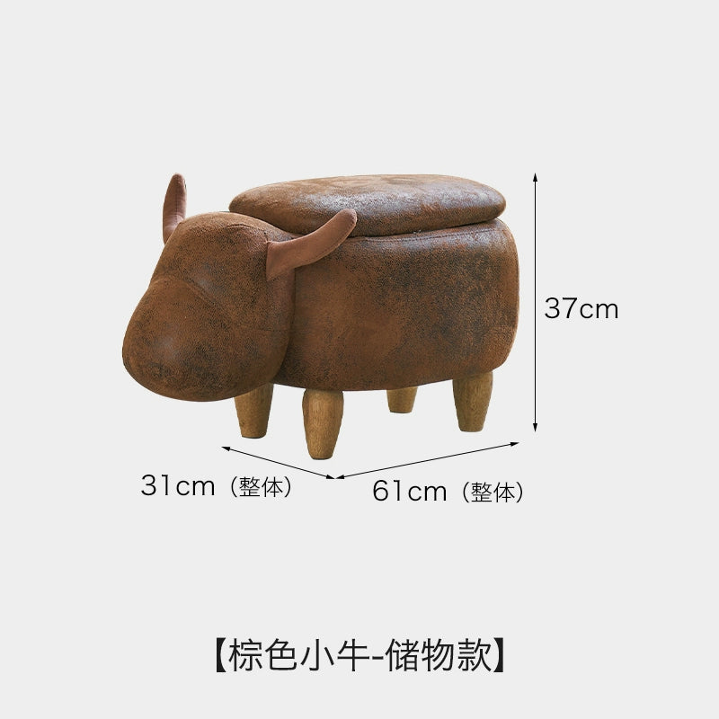 Lamb Sean Niedriger Hocker Kann Verstaut Werden Bank Haushalt Kinder Schuhwechsel Tierhocker Kreativer Kleiner Stuhl