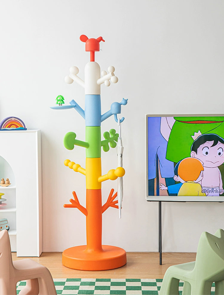 Paradise Tree Garderobenständer Boden Ins Kinderzimmer Cartoon Kleiderbügel Kreative Wohnzimmer Ornament Weiche Dekoration