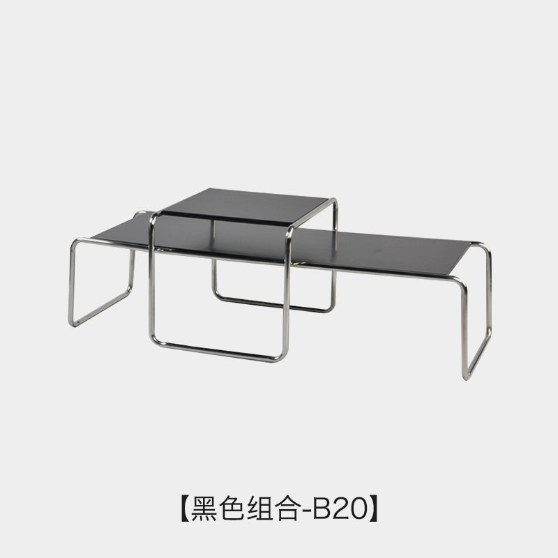Aligned Chio B10 Side Table Sofa Coffee Table Simple Modern Shelf Korean Ins PopularIns Style Square Table