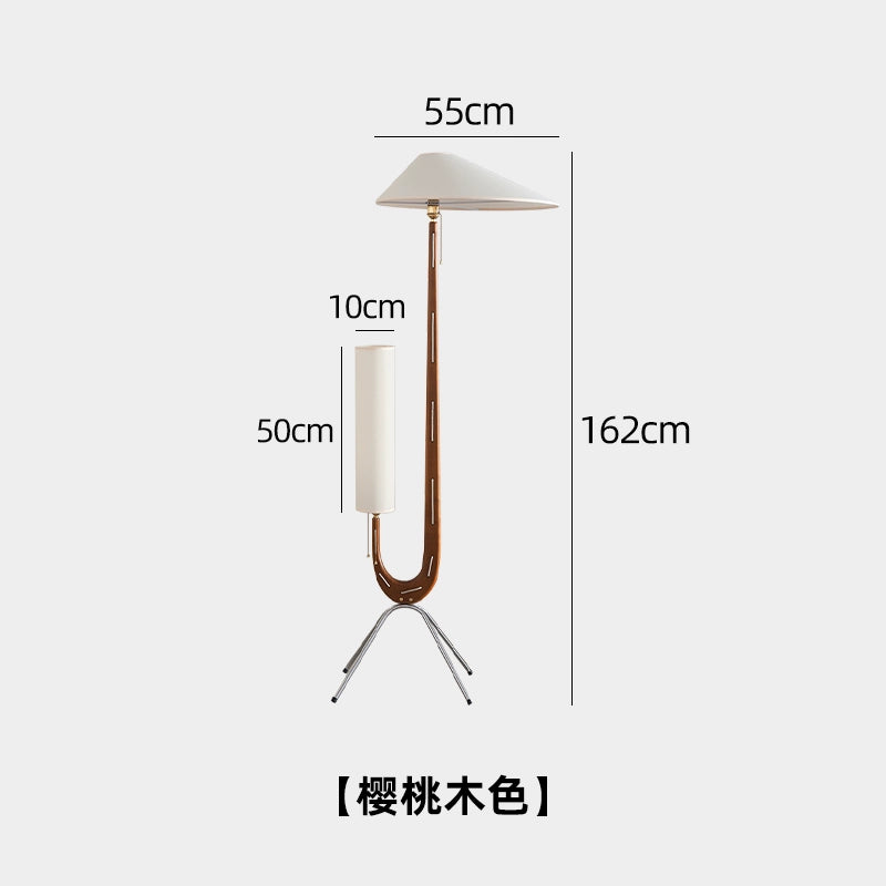 Mittelalterliche Massivholz-Stehlampe Wabi Sandy Wind Japanische dekorative Lampe Wohnzimmer Designer Künstlerische Atmosphäre Lampe