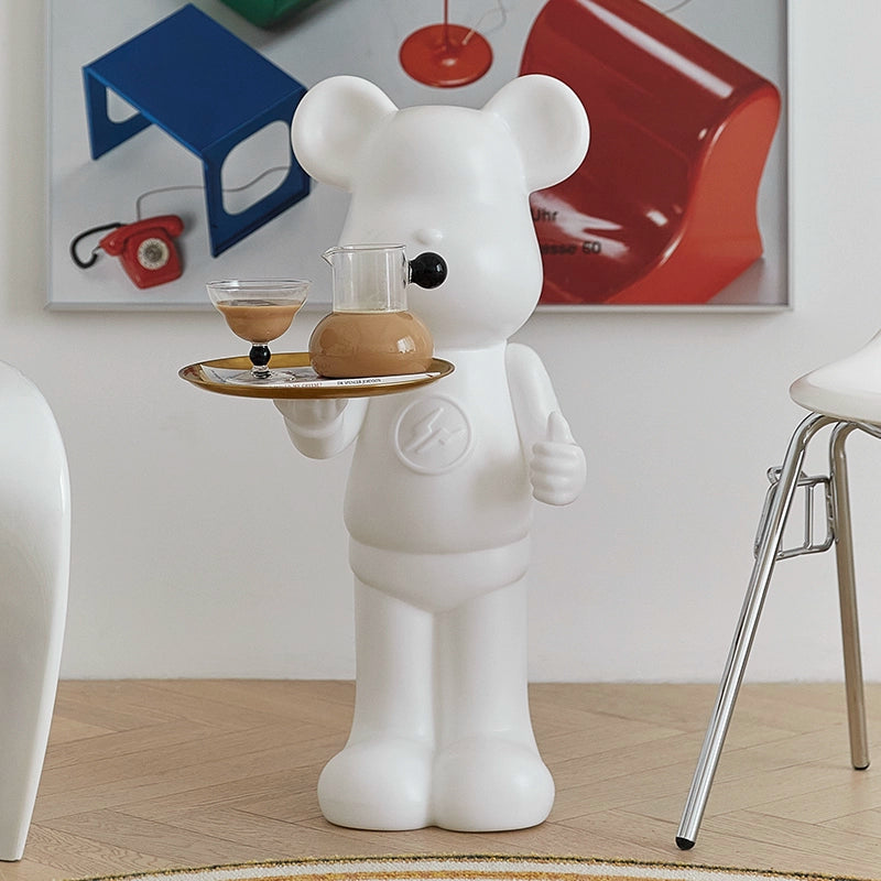 Violent Bear Coffee Table Ornament Floor Tray Sofa Edge Several Ins Popular Storage Living Room Decoration