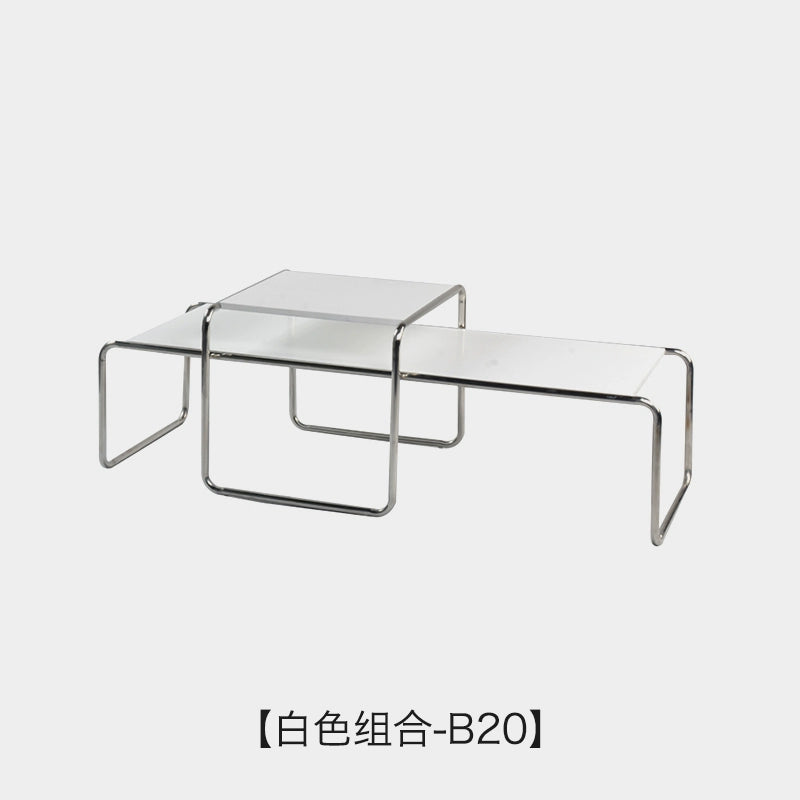 Aligned Chio B10 Side Table Sofa Coffee Table Simple Modern Shelf Korean Ins PopularIns Style Square Table