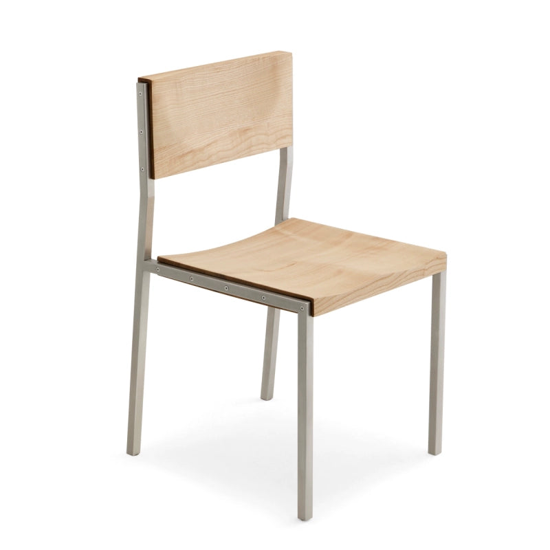 Mittelalterlicher minimalistischer Esszimmerstuhl, Haushalts-Massivholz-Designer, moderner High-End-Leicht-Luxus-Wabi-Sabi-Wind-Rückenlehnenstuhl