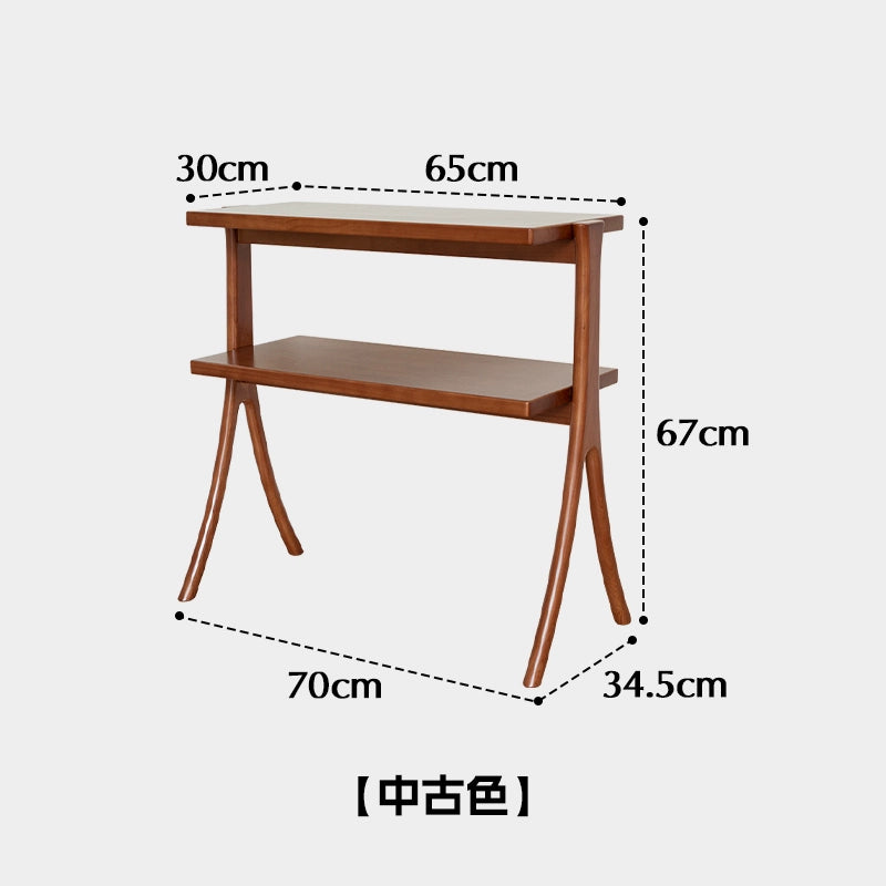 Mondlandekante, wenige Massivholzregale, Wabi Sandy Wind, Aufbewahrungsseitenschrank, antikes Fischgrätenmuster, kleines Bücherregal, Sattelleder