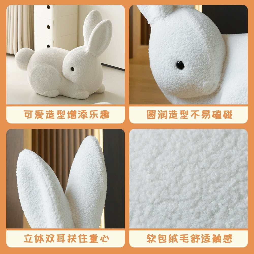 Animal Stool Creative Children's Cartoon Low Stool Cute Modern Simple Home Shoe Stool