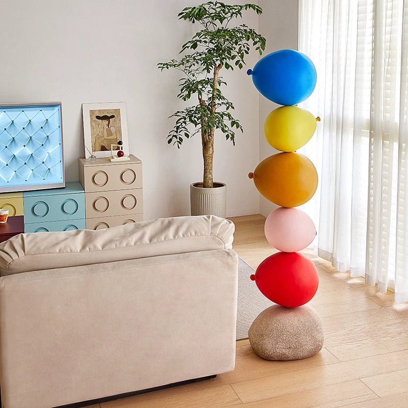 Balloon Sculpture Ornament Floor-to-ceiling Home Decoration Art Sense Soft Decoration Entrance Living Room Installation High Sense