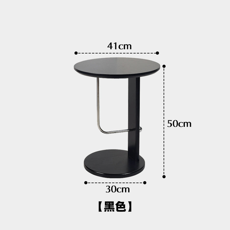 Massivholz retro kaffee tisch minimalistischen wohnzimmer sofa seite paar hause designer balkon ecke paar kreative