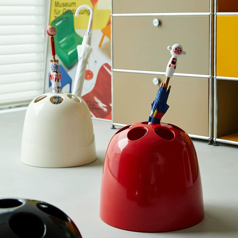Umbrella Bucket Storage Rack Household Door Umbrella Rack Light Luxury Hanging Umbrella Drain Rack Home Decoration