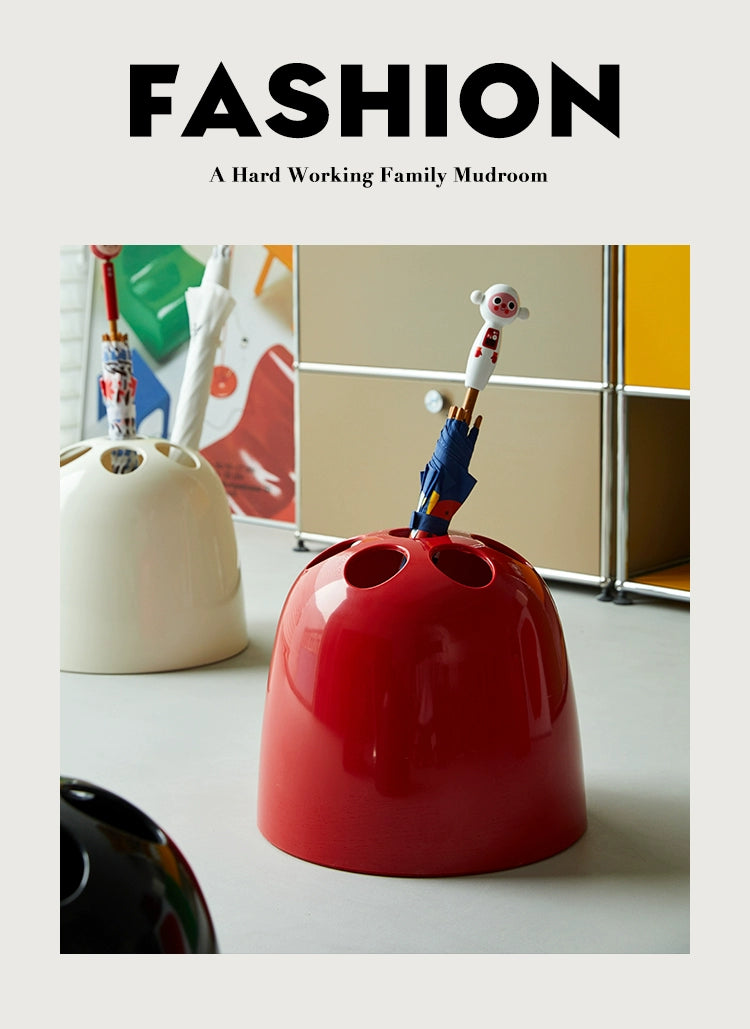 Umbrella Bucket Storage Rack Household Door Umbrella Rack Light Luxury Hanging Umbrella Drain Rack Home Decoration