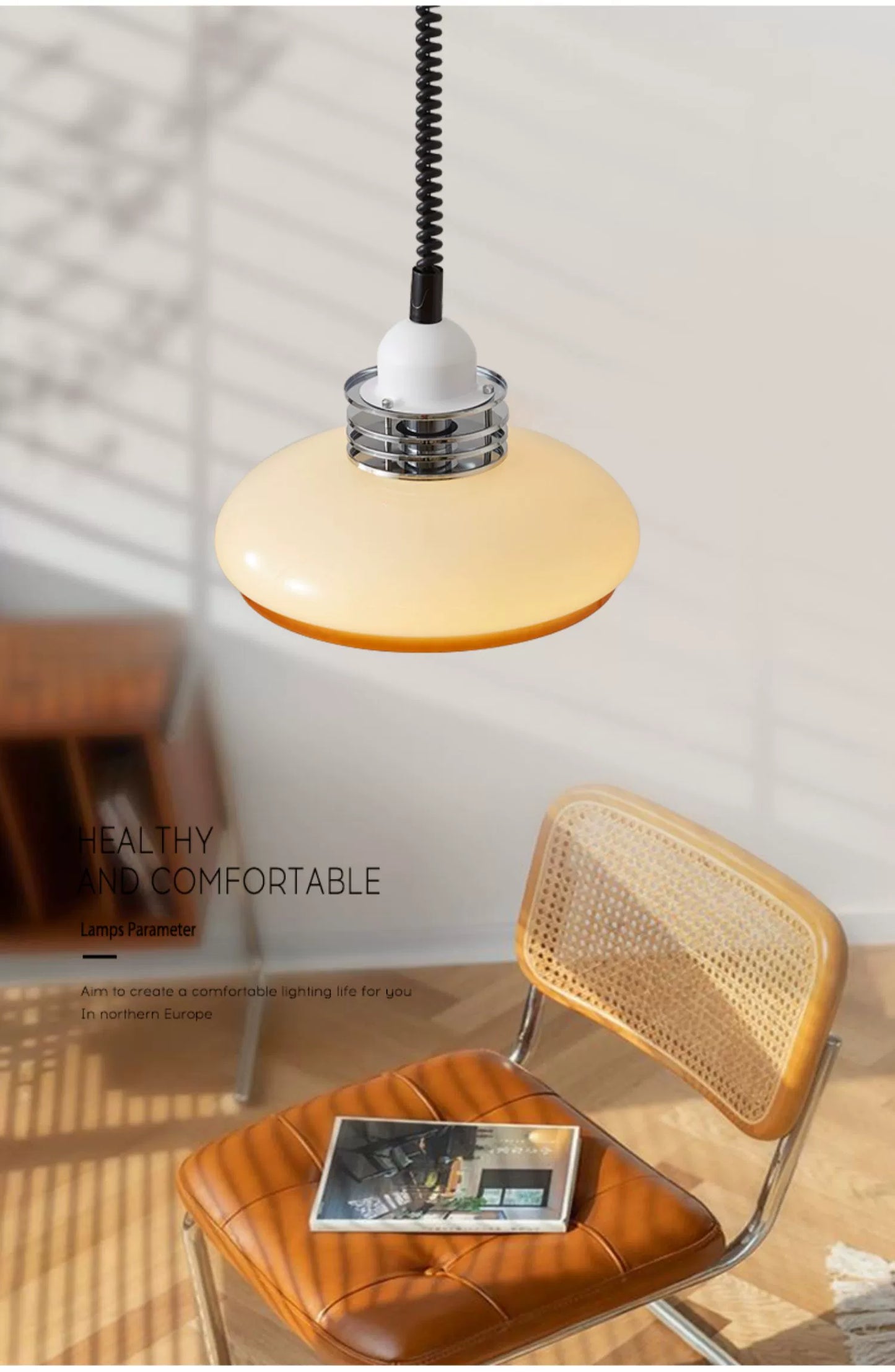 Mittelalterlicher Kronleuchter Creme Wind Esszimmer versenkbarer Kronleuchter Vintage Retro Bar Lampe Wohnzimmer Home