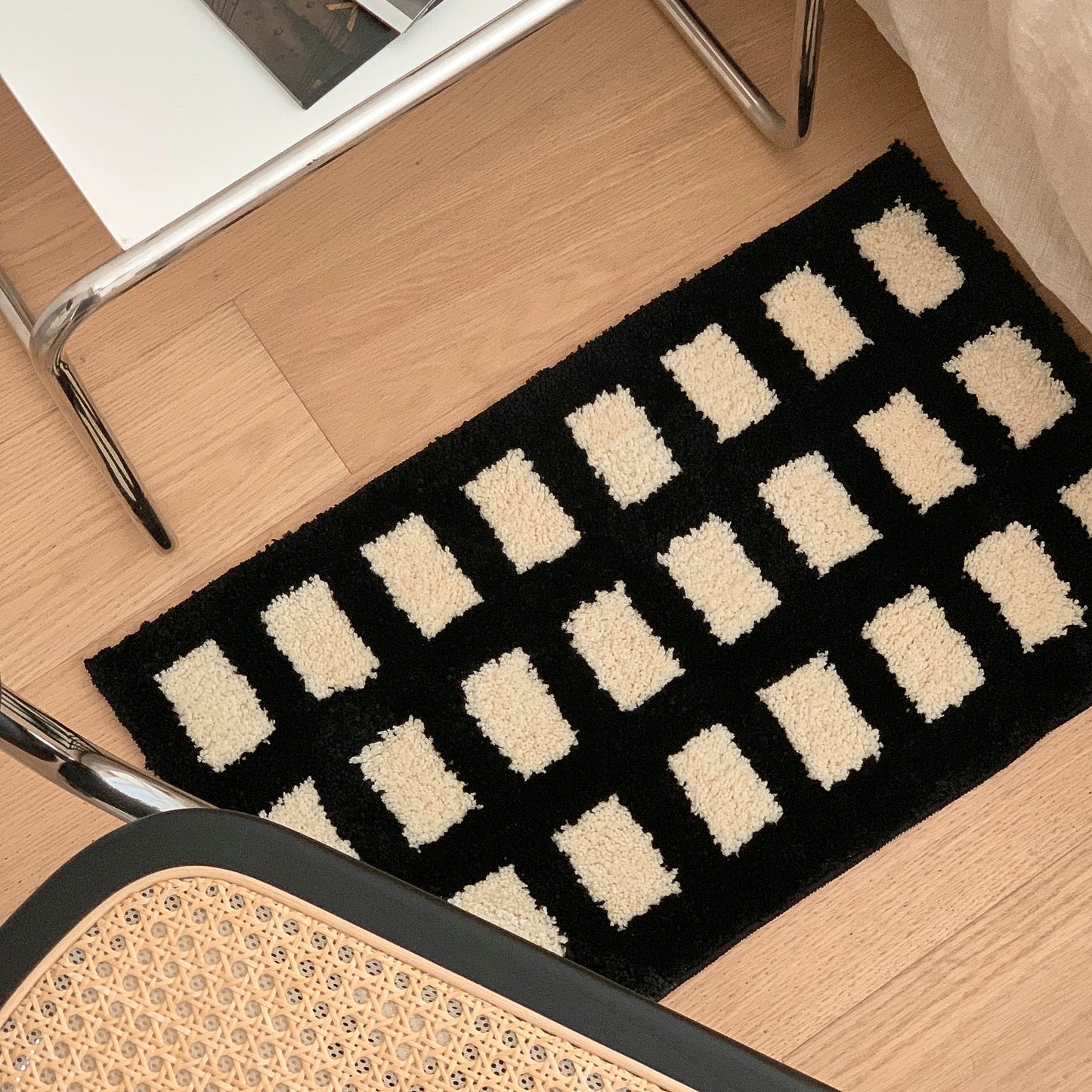 Tufted Carpet Bedroom Bedside Plush Floor Mat Into The Living Room Coffee Table Mat Thickened Nordic Ins Style