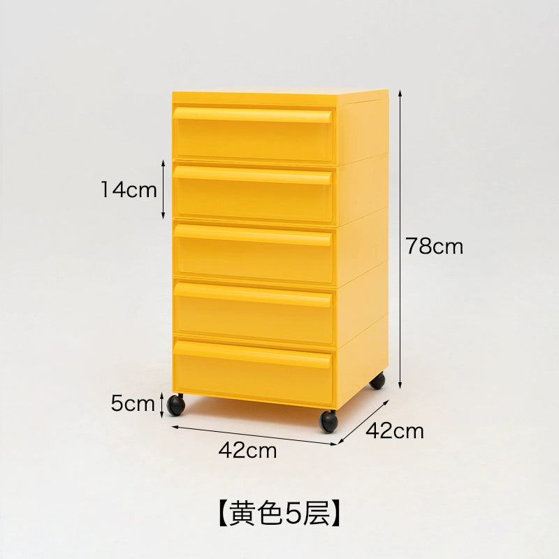 Mehrschichtiger Schlafzimmerschrank Internet-Promi-Nachttisch Ins Wind Antiker Lagerschrank Kleiner mobiler Schrank