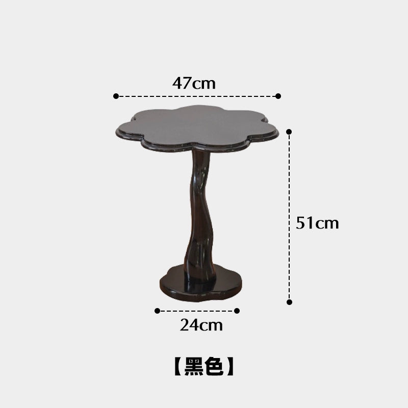 Blütenblatt Couchtisch Französisch Retro Sofa Beistelltisch Wohnzimmer kreative leichte Luxus kleine Tisch Ecktisch künstlerischen Sinn