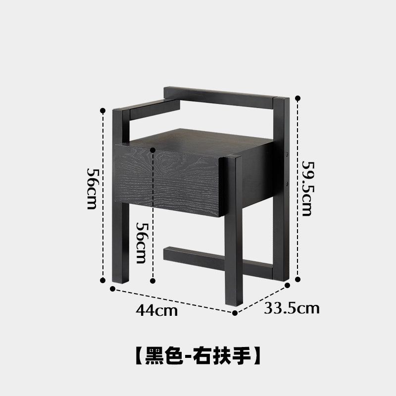 Massivholz mittelalterlichen Nachttisch einfache kreative Designer Sofa Seite Schrank Haushalt Ins Popularstorage Rand