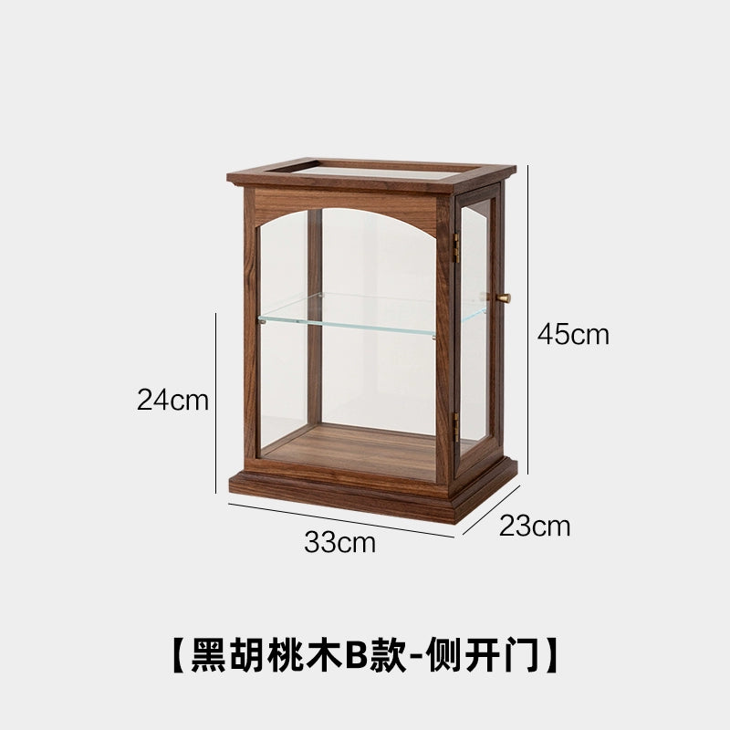 Retro Französisch Lagerschrank Home Desktop Regal Kreative Kosmetik Lagerung Transparent Schrank