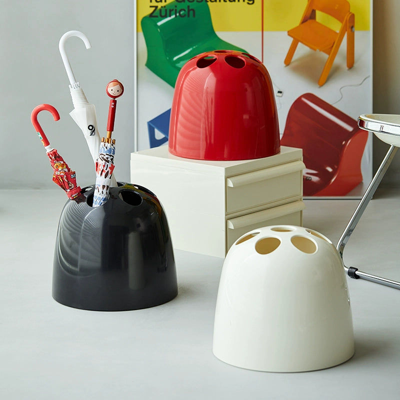 Umbrella Bucket Storage Rack Household Door Umbrella Rack Light Luxury Hanging Umbrella Drain Rack Home Decoration