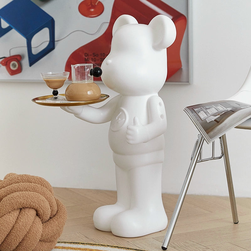 Violent Bear Coffee Table Ornament Floor Tray Sofa Edge Several Ins Popular Storage Living Room Decoration
