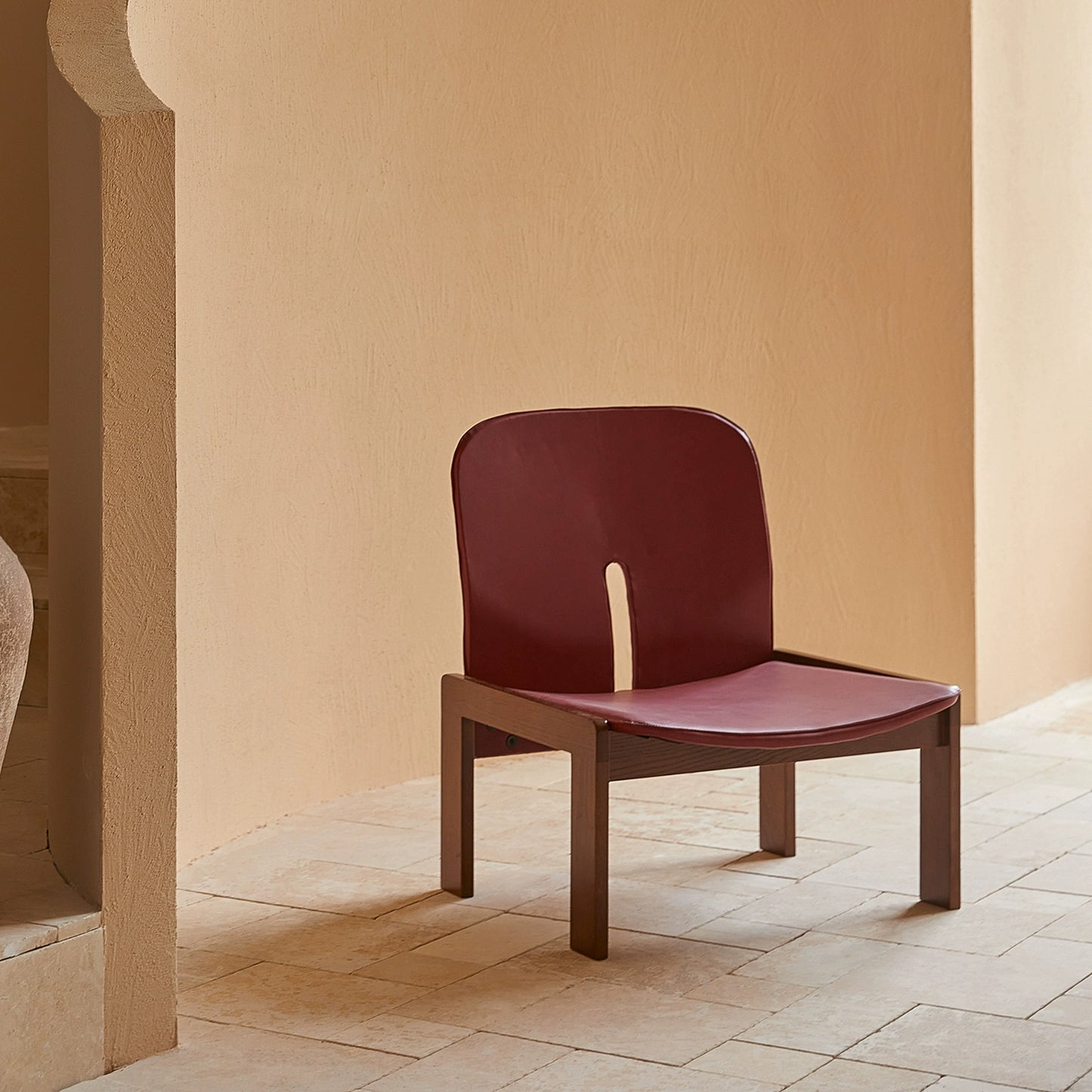 Wabi-sabi Recliner Italian Minimalist Dining Chair Light Luxury High-end Hotel Negotiation Chair Medieval Leisure Chair