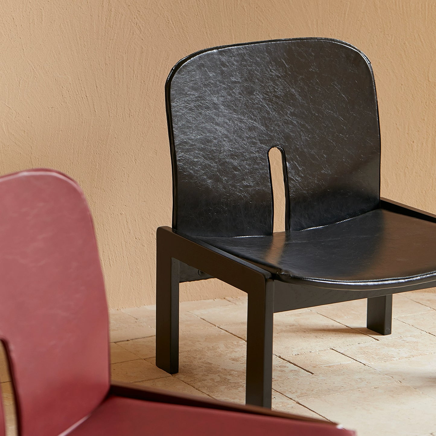 Wabi-sabi Recliner Italian Minimalist Dining Chair Light Luxury High-end Hotel Negotiation Chair Medieval Leisure Chair