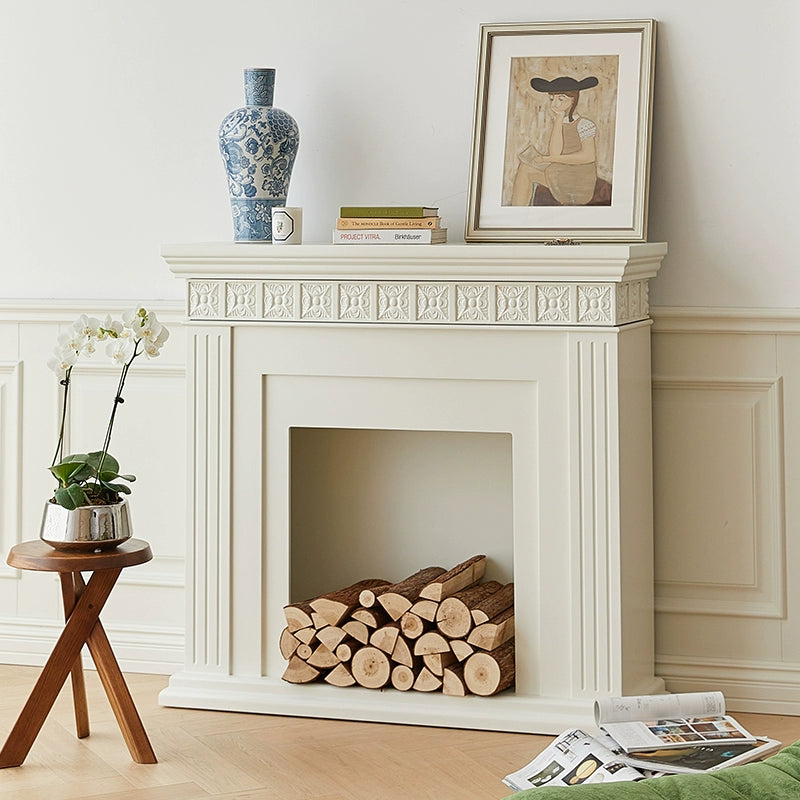 Swiss Fireplace Decoration Rack French Home Medieval Side Cabinet Nordic Porch Light Luxury Strip Case