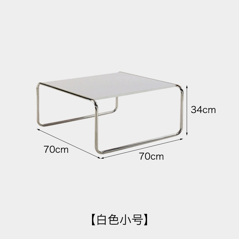 Aligned Chio B10 Side Table Sofa Coffee Table Simple Modern Shelf Korean Ins PopularIns Style Square Table