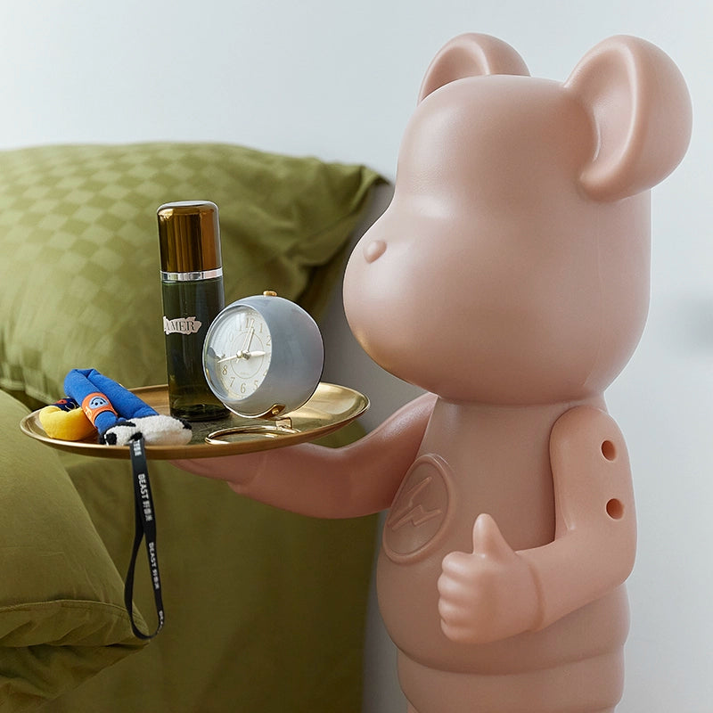 Violent Bear Coffee Table Ornament Floor Tray Sofa Edge Several Ins Popular Storage Living Room Decoration
