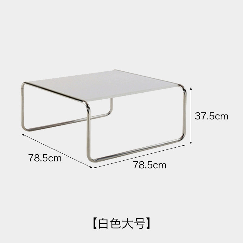 Alignment Chio B20 Couchtisch Mittelalterlicher Edelstahl Niedriger Tisch Ins PopularIns Quadratischer Kombinations-Beistelltisch