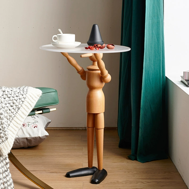 Pinocchio Couchtisch Designer Kreative Möbel Puppet Dekoration Ecke Paar Modell Zimmer Net Rot Seite Paar