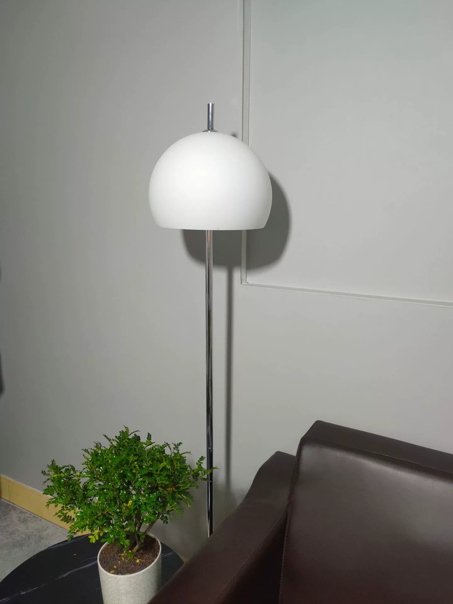 Bauhaus Retro Glass Desk Lamp Living Room Bedroom Ins Wind Bedside Lamp Wrought Iron Floor Ambient Lamp