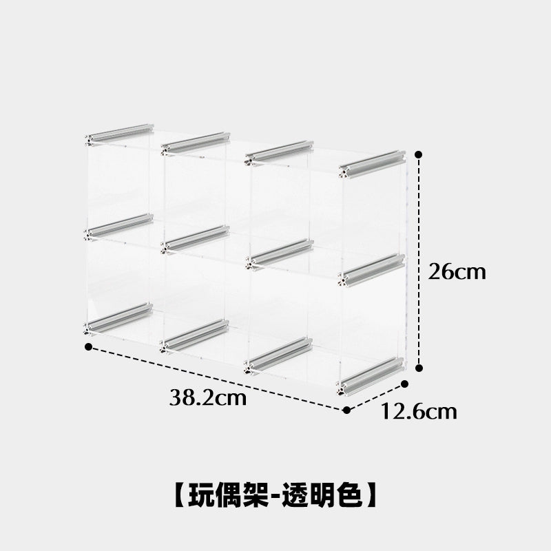 Acrylic Cup Holder Figure Display Rack, Cosmetics Desktop Storage Rack, Designer Model.