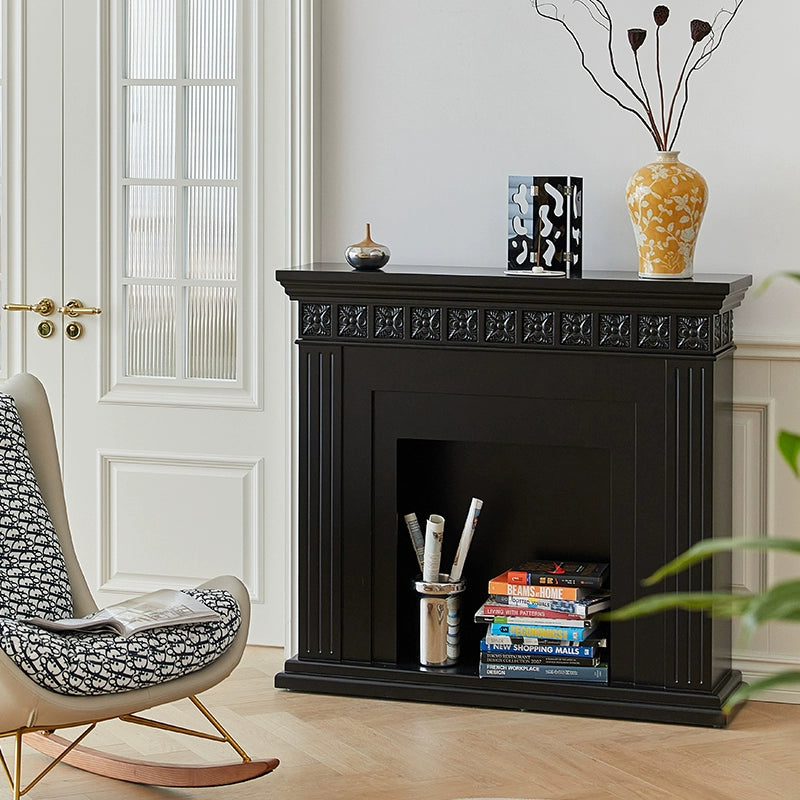 Swiss Fireplace Decoration Rack French Home Medieval Side Cabinet Nordic Porch Light Luxury Strip Case