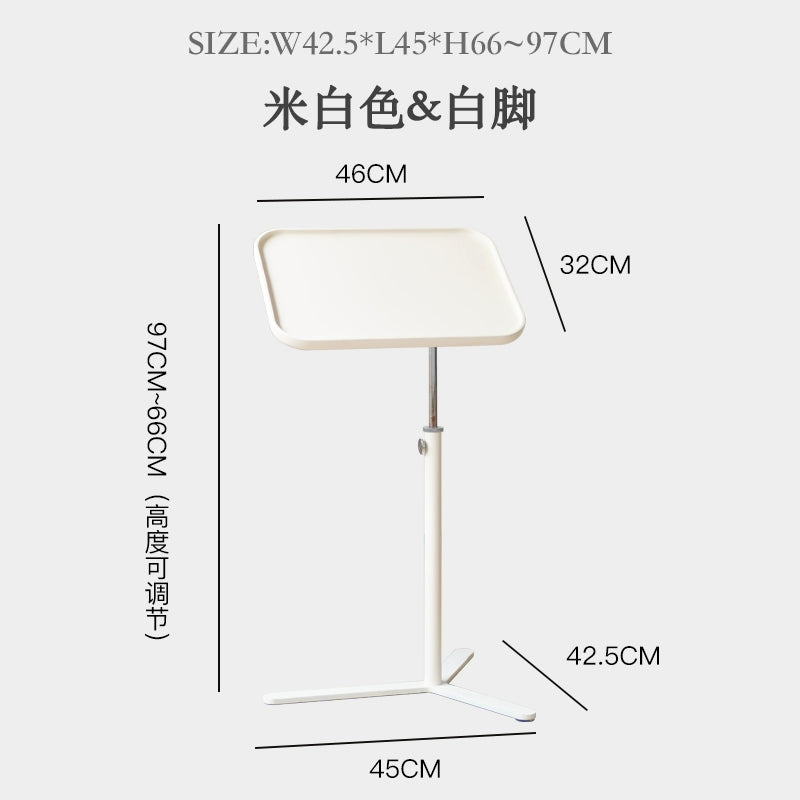 Anhebbarer kleiner Tisch, drehbar, mittelalterlich, nordisch, Sofakante, leichtes Luxus-Nachttischgestell der Spitzenklasse