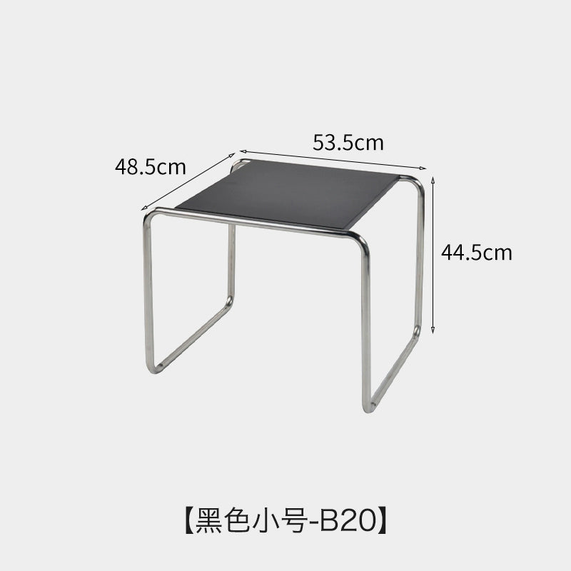 Aligned Chio B10 Side Table Sofa Coffee Table Simple Modern Shelf Korean Ins PopularIns Style Square Table