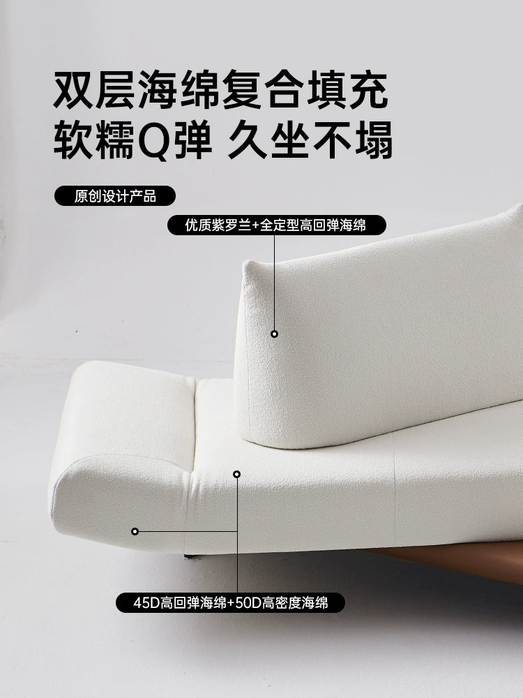 Variety Dynamic Island Sofa Minimalist Creative Designer New Multifunctional Adjustable Rotatable Straight Fabric Sofa
