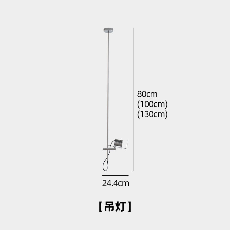 Bauhaus Floor Lamp Medieval Minimalist Designer Chandelier Advanced Sunset Ambient Light Living Room