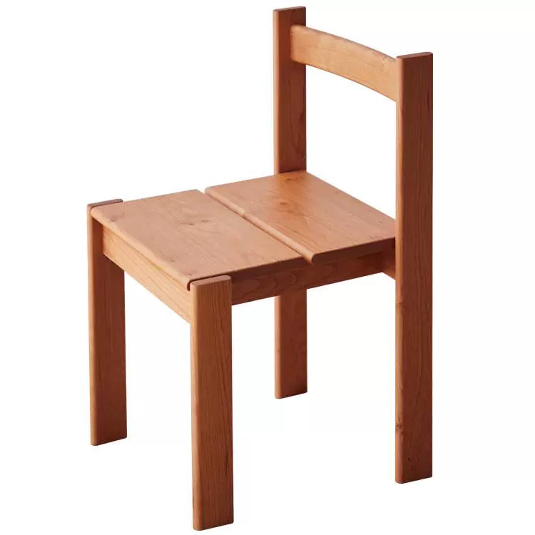 Massivholz Esszimmerstuhl Einfacher Home Designer Rückenlehnenstuhl Mittelalterlicher Wabi-Sabi Wind High-End Freizeitstuhl