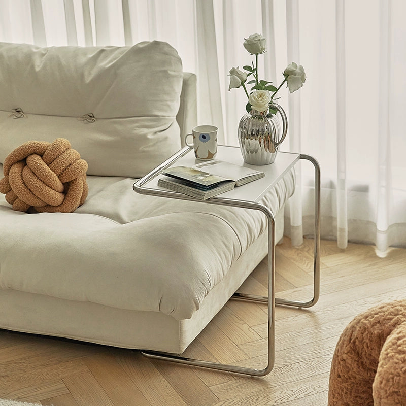 Aligned Chio B10 Side Table Sofa Coffee Table Simple Modern Shelf Korean Ins PopularIns Style Square Table