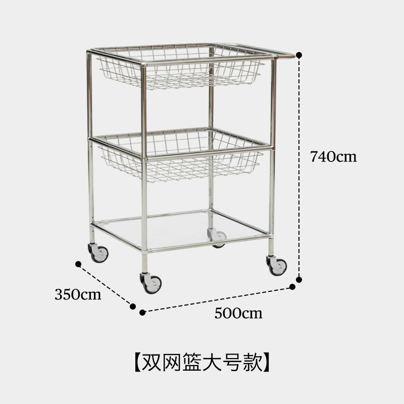 Glaswagengestell Edelstahl mittelalterlicher Rand wenige Ins Wind Küchenablagekorb abnehmbar
