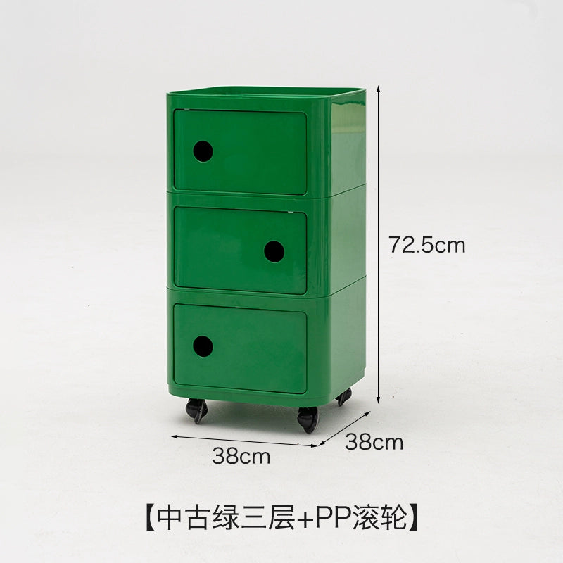 Beweglicher Nachttisch Einfacher mittelalterlicher Lagerschrank Ins Popularins Windregal Kleine Wohnung Seitenschrank