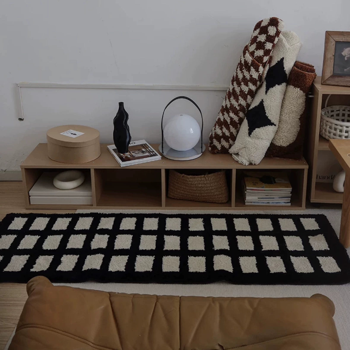 Tufted Carpet Bedroom Bedside Plush Floor Mat Into The Living Room Coffee Table Mat Thickened Nordic Ins Style