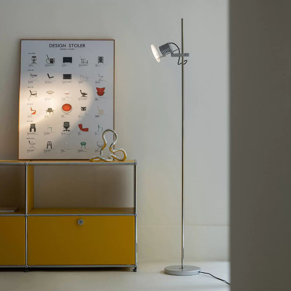 Bauhaus Floor Lamp Medieval Minimalist Designer Chandelier Advanced Sunset Ambient Light Living Room